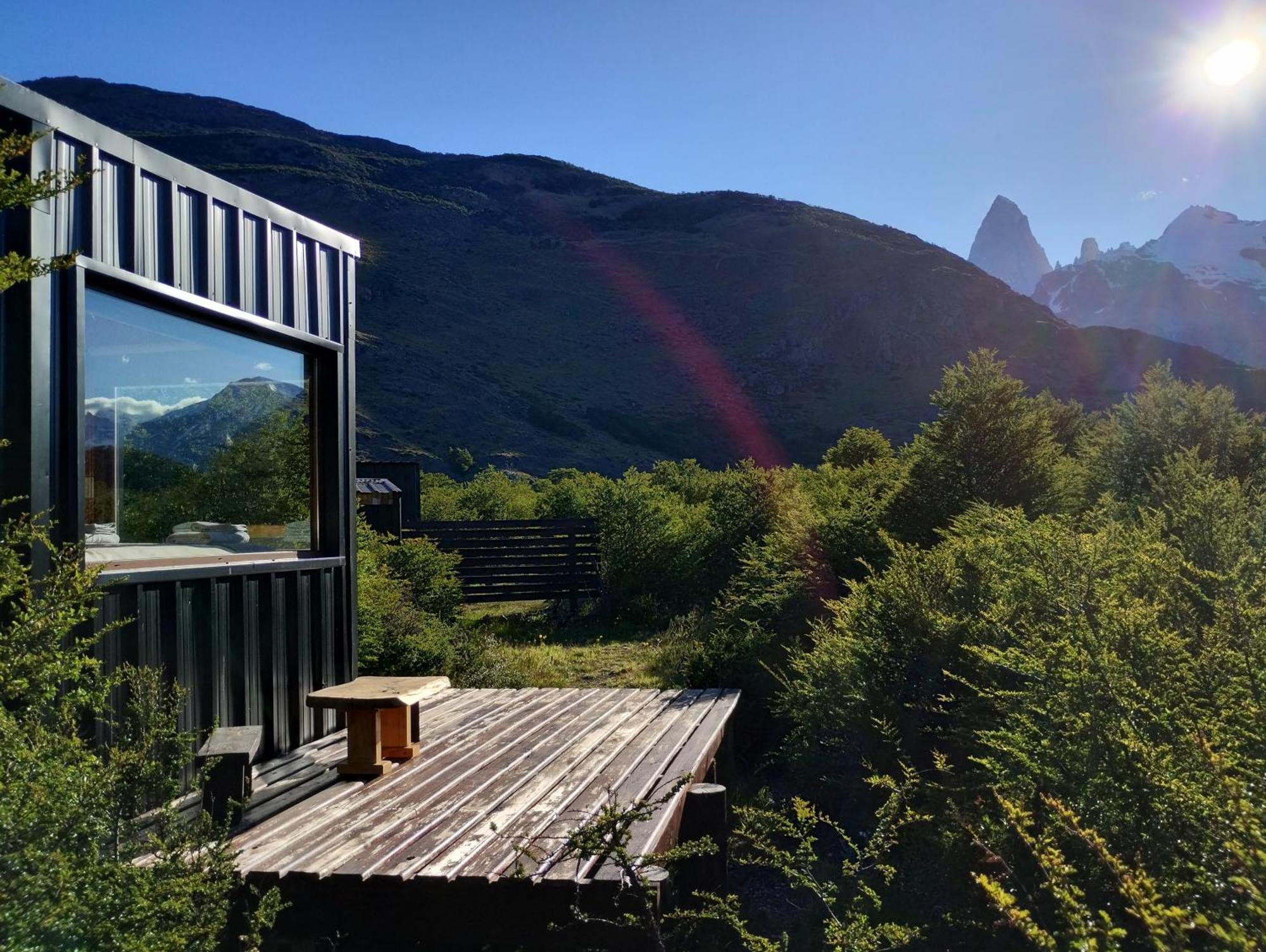Cerro Electrico - Off The Grid Tiny Houses เอลชัลเตน ภายนอก รูปภาพ